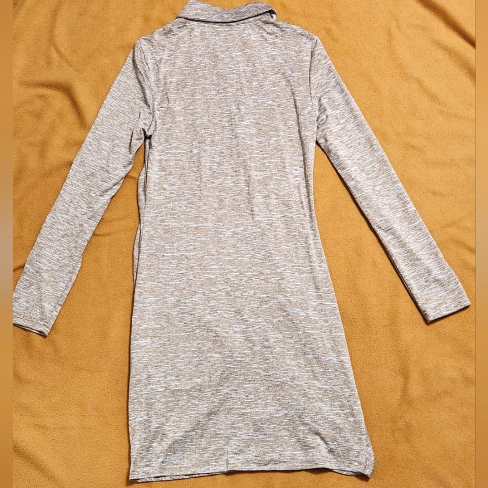 SHEIN Button Front Ruched Bodycon Dress - Picture 7 of 16